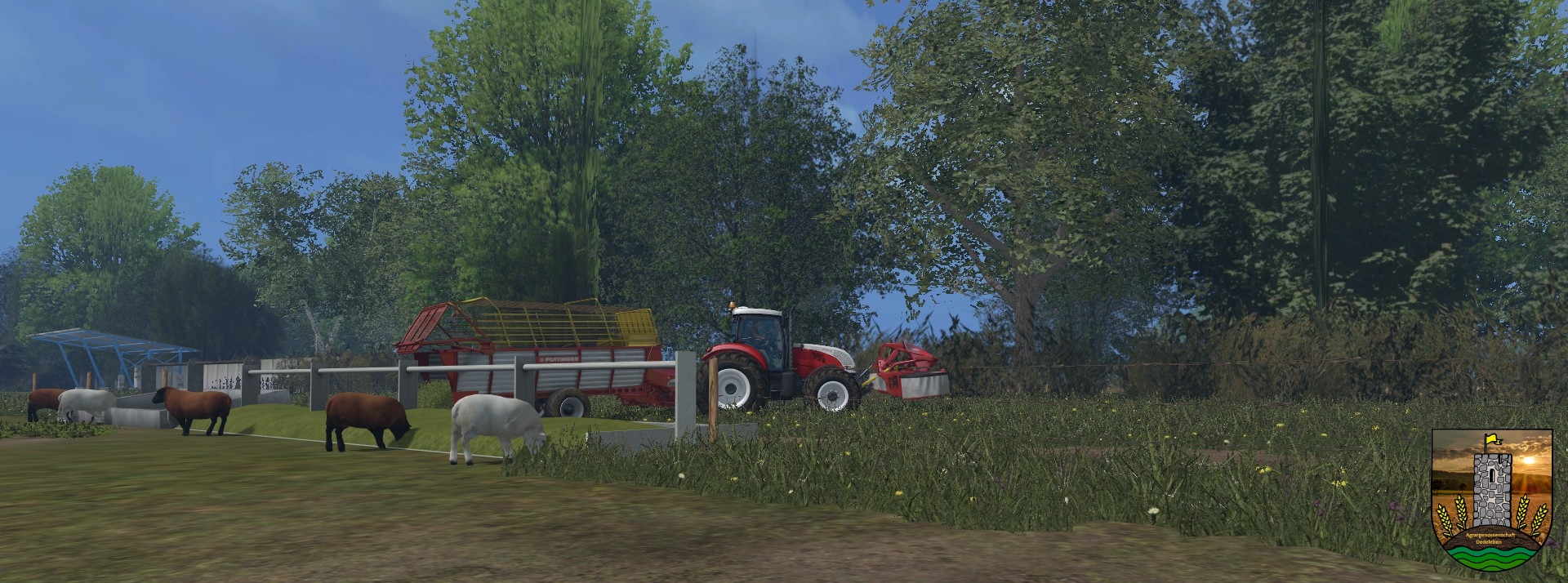 Futter für die Schafe